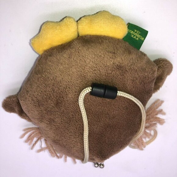 2012 Wild Republic Owl Plush Stuffed Animal Coin Change Purse - Picture 5 of 7